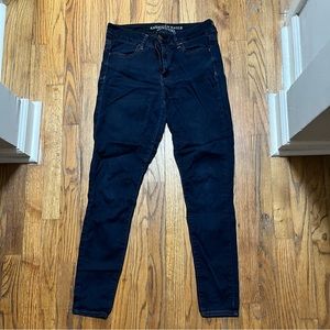 American Eagle Dark Wash Stretchy Jeans